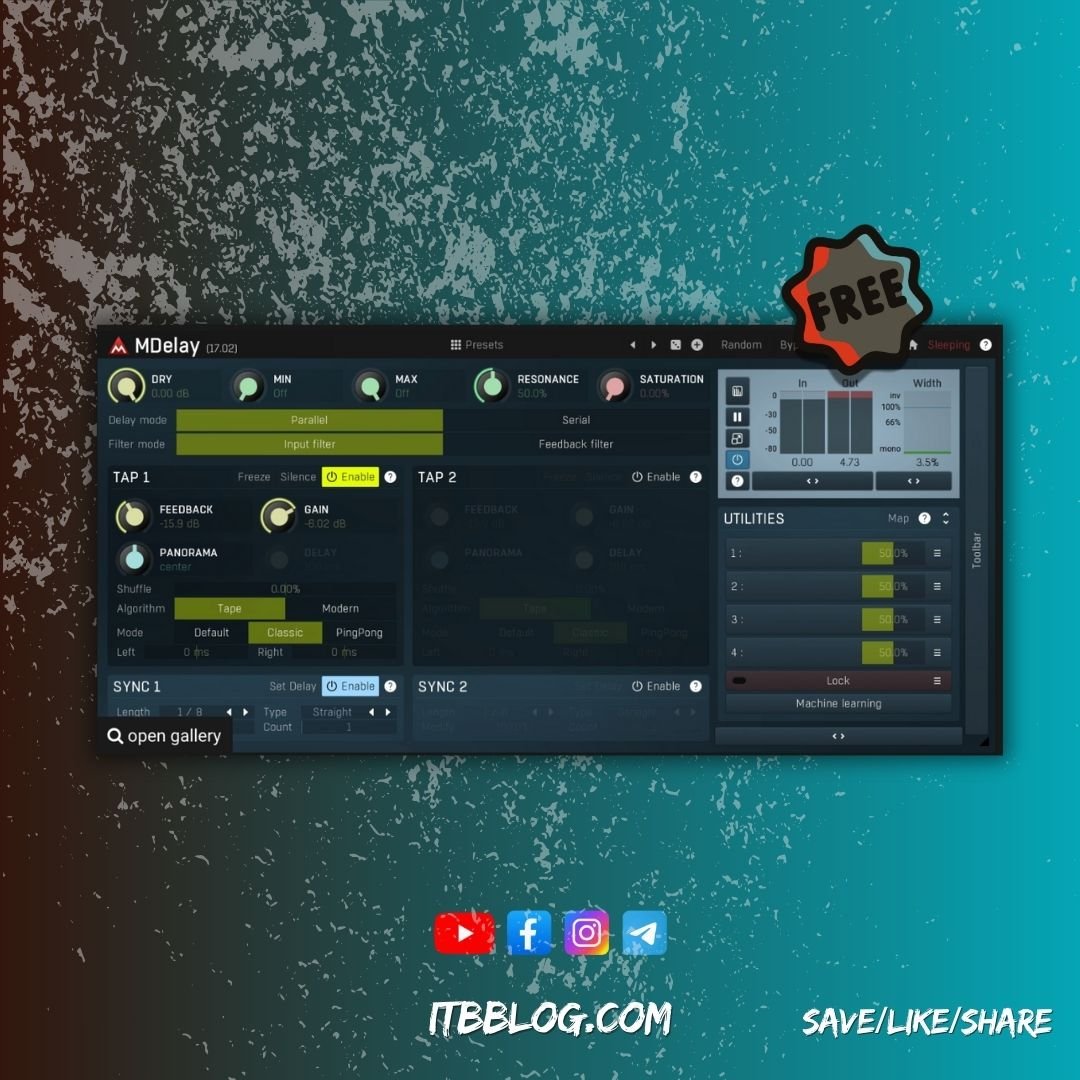 FREE MDelay by Melda Production