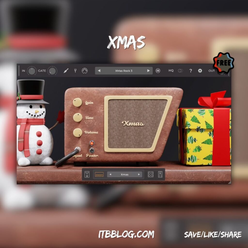 XMAS GUITAR AMP