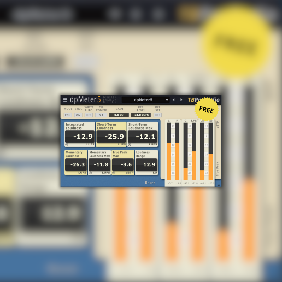 FREE dpMeter5 – The Loudness Meter That Makes You Mix Smart (and Sound Loud)