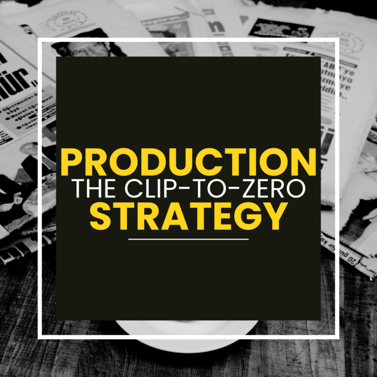 Production Strategy
