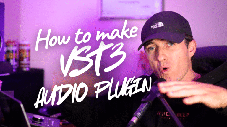 How to make a vst3 audio plugin