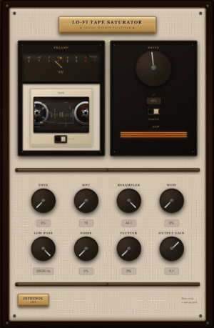 LO-FI TAPE SATURATOR VST3 Plugin