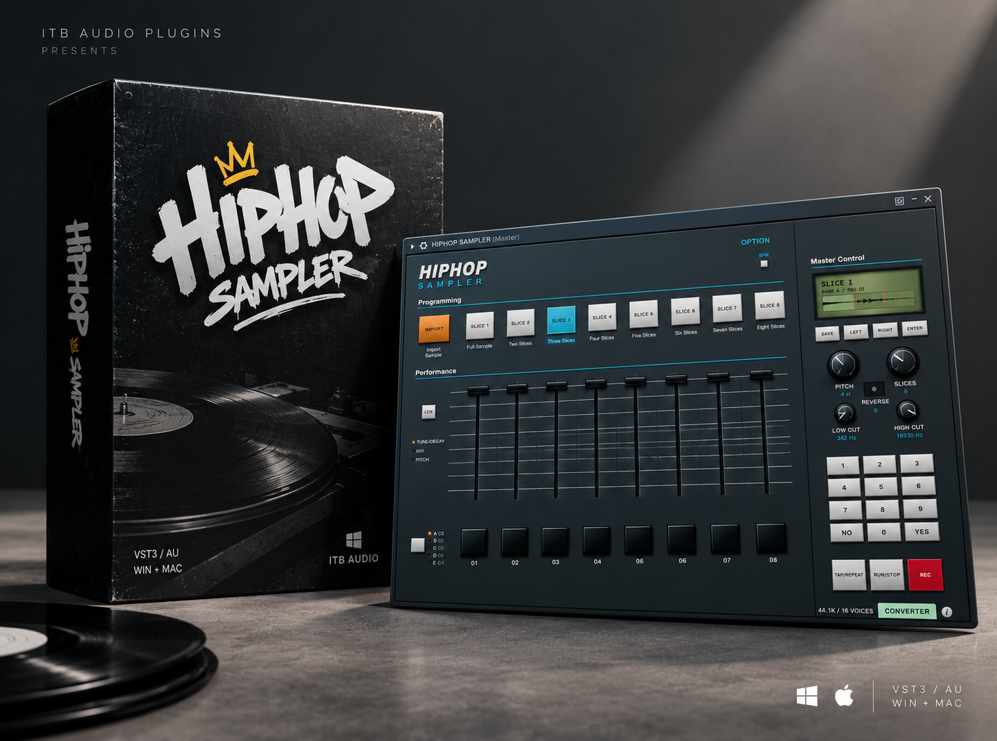 HIPHOP SAMPLER: Bring the SP-1200 Vibe Into Your DAW